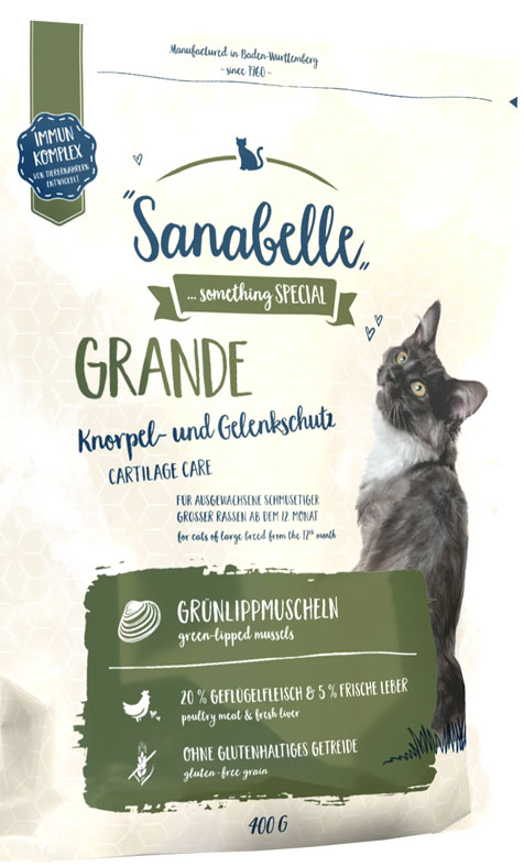 Bosch Sanabelle Grande Сухой корм для кошек крупных пород 10 кг